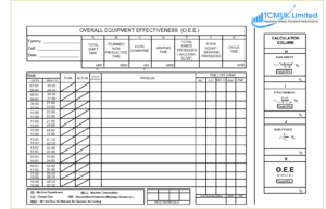 Overall Equipment Effectiveness Template